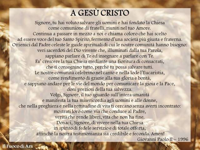 A Gesù Cristo