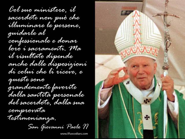 Giovanni Paolo II sacerdoti
